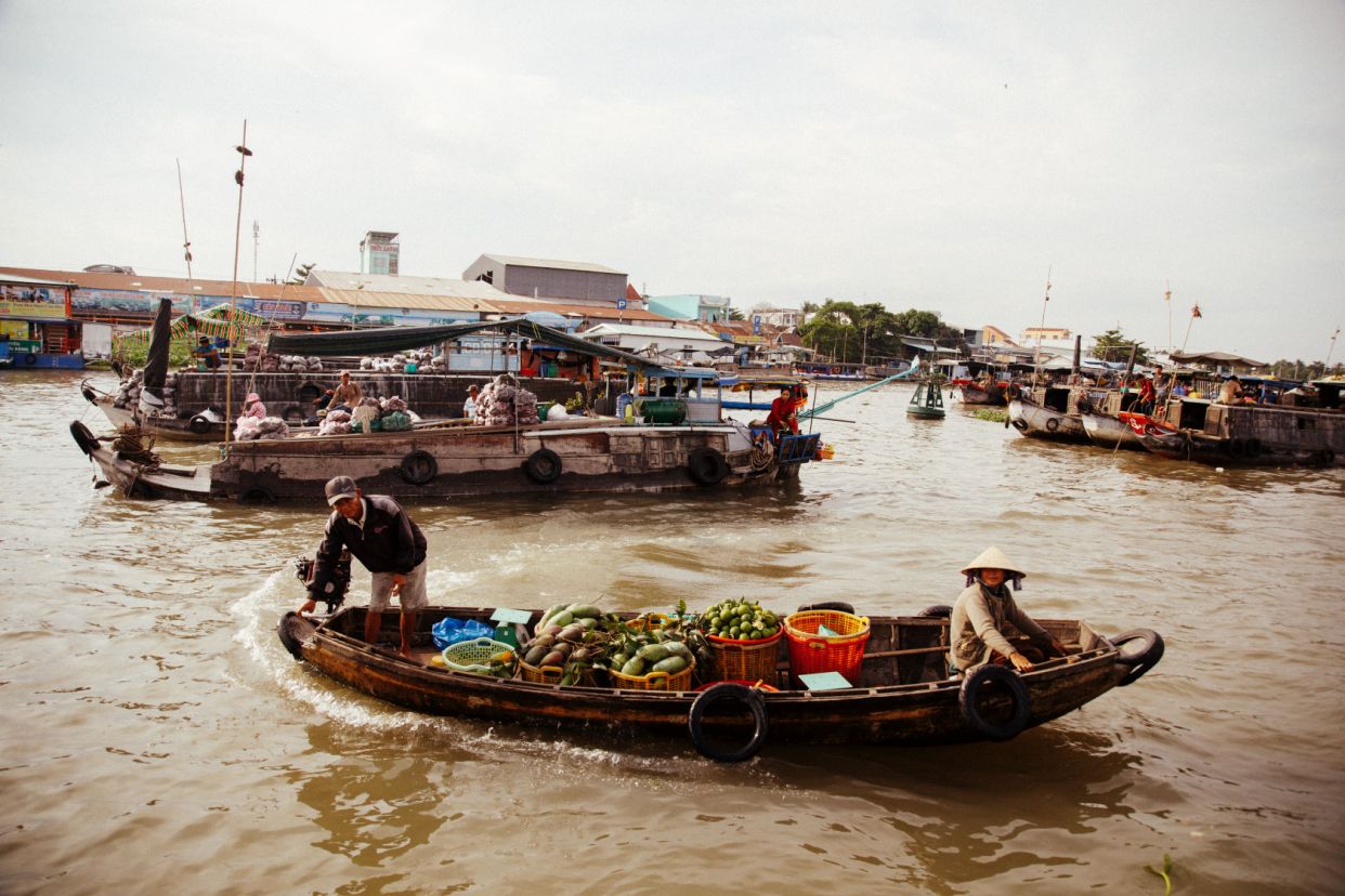 Can Tho River Tour I Floating market, Canals, Wildlife I Boat, Bike, Car